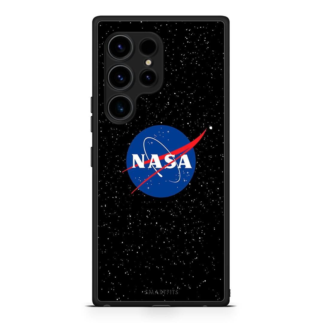 Θήκη Samsung Galaxy S23 Ultra PopArt NASA από τη Smartfits με σχέδιο στο πίσω μέρος και μαύρο περίβλημα | Samsung Galaxy S23 Ultra PopArt NASA Case with Colorful Back and Black Bezels