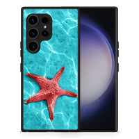 Thumbnail for Θήκη Samsung Galaxy S23 Ultra Red Starfish από τη Smartfits με σχέδιο στο πίσω μέρος και μαύρο περίβλημα | Samsung Galaxy S23 Ultra Red Starfish Case with Colorful Back and Black Bezels