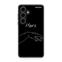 Thumbnail for Samsung Galaxy S24 Aeshetic Love 1 Θήκη Αγίου Βαλεντίνου από τη Smartfits με σχέδιο στο πίσω μέρος και μαύρο περίβλημα | Smartphone case with colorful back and black bezels by Smartfits