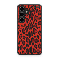 Thumbnail for 4 - Samsung Galaxy S24 Red Leopard Animal case, cover, bumper