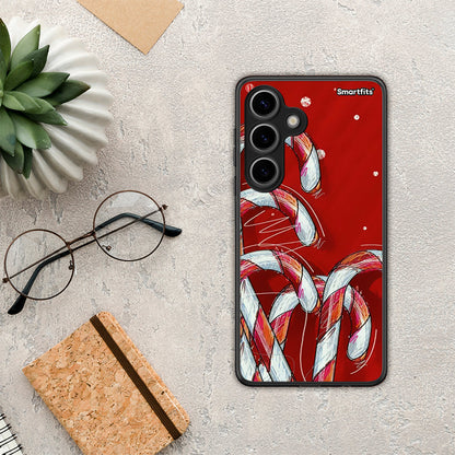 Candy Cane - Samsung Galaxy S24 θήκη