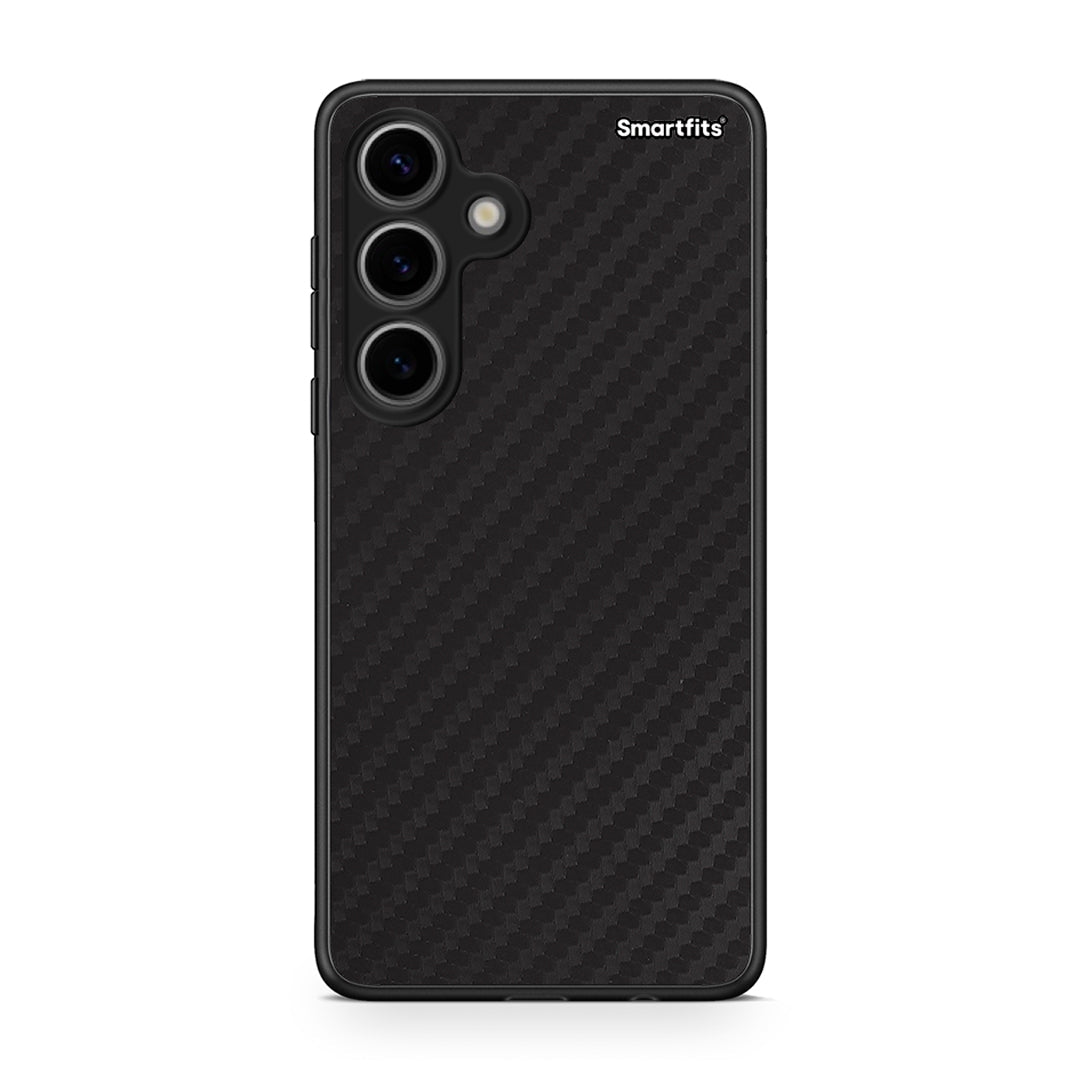 Samsung Galaxy S24 Carbon Black θήκη από τη Smartfits με σχέδιο στο πίσω μέρος και μαύρο περίβλημα | Smartphone case with colorful back and black bezels by Smartfits