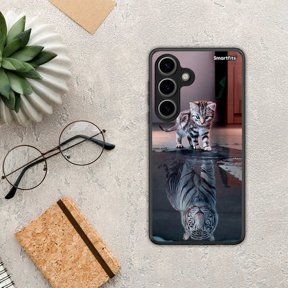 Cute Tiger - Samsung Galaxy S24 θήκη