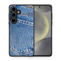 Thumbnail for Θήκη Samsung Galaxy S24 Jeans Pocket από τη Smartfits με σχέδιο στο πίσω μέρος και μαύρο περίβλημα | Samsung Galaxy S24 Jeans Pocket case with colorful back and black bezels