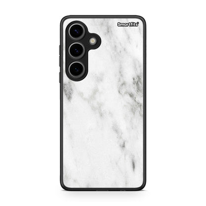 2 - Samsung Galaxy S24 White marble case, cover, bumper