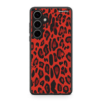 Thumbnail for 4 - Samsung Galaxy S24 Plus Red Leopard Animal case, cover, bumper