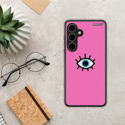Blue Eye Pink - Samsung Galaxy S24 Plus θήκη