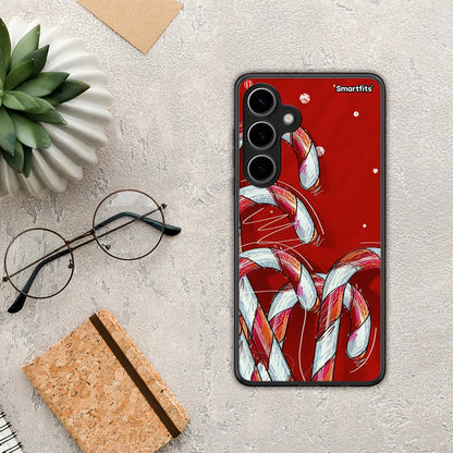 Candy Cane - Samsung Galaxy S24 Plus θήκη