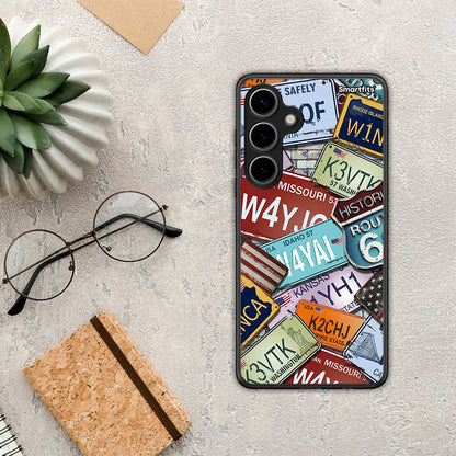 Car Plates - Samsung Galaxy S24 Plus θήκη