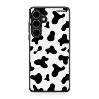 Thumbnail for Samsung Galaxy S24 Plus Cow Print θήκη από τη Smartfits με σχέδιο στο πίσω μέρος και μαύρο περίβλημα | Smartphone case with colorful back and black bezels by Smartfits