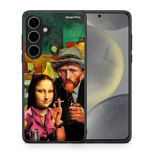 Θήκη Samsung Galaxy S24 Plus Funny Art από τη Smartfits με σχέδιο στο πίσω μέρος και μαύρο περίβλημα | Samsung Galaxy S24 Plus Funny Art case with colorful back and black bezels