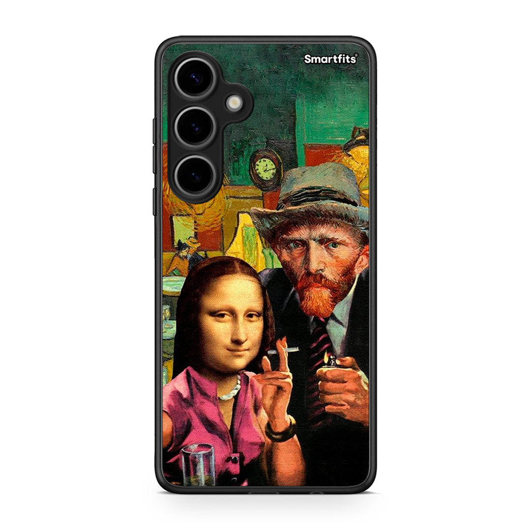 Samsung Galaxy S24 Plus Funny Art θήκη από τη Smartfits με σχέδιο στο πίσω μέρος και μαύρο περίβλημα | Smartphone case with colorful back and black bezels by Smartfits