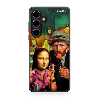 Samsung Galaxy S24 Plus Funny Art θήκη από τη Smartfits με σχέδιο στο πίσω μέρος και μαύρο περίβλημα | Smartphone case with colorful back and black bezels by Smartfits