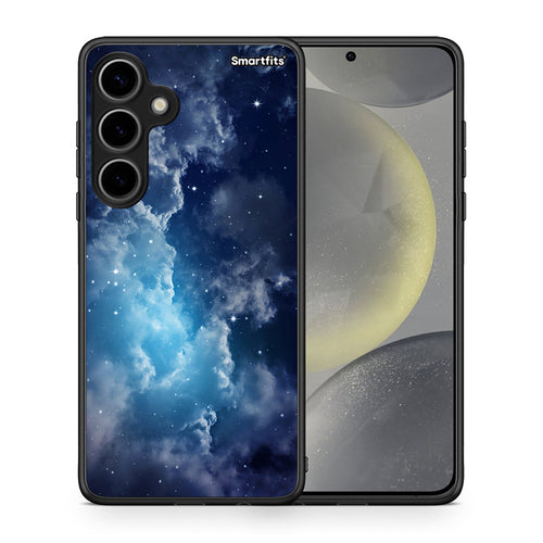 Θήκη Samsung Galaxy S24 Plus Blue Sky Galaxy από τη Smartfits με σχέδιο στο πίσω μέρος και μαύρο περίβλημα | Samsung Galaxy S24 Plus Blue Sky Galaxy case with colorful back and black bezels