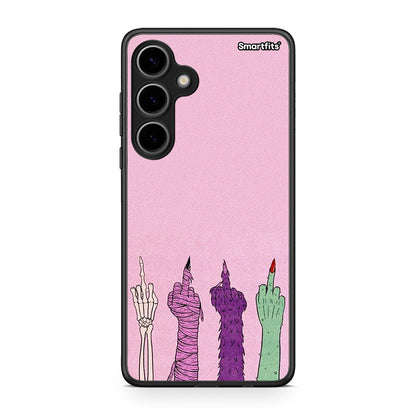 Samsung Galaxy S24 Plus Halloween Be A Lady Θήκη από τη Smartfits με σχέδιο στο πίσω μέρος και μαύρο περίβλημα | Smartphone case with colorful back and black bezels by Smartfits