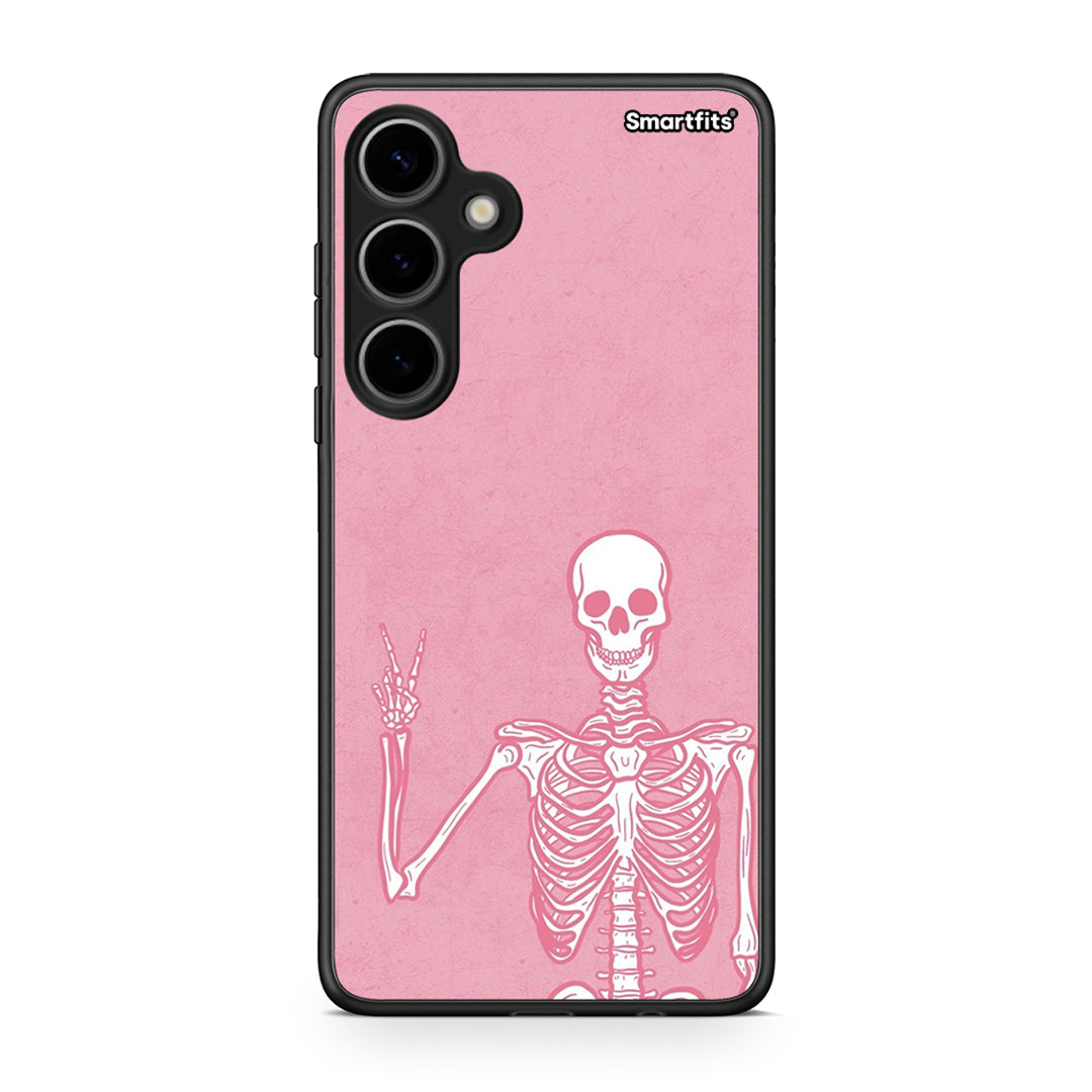 Samsung Galaxy S24 Plus Halloween Motivation Θήκη από τη Smartfits με σχέδιο στο πίσω μέρος και μαύρο περίβλημα | Smartphone case with colorful back and black bezels by Smartfits