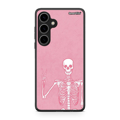 Samsung Galaxy S24 Plus Halloween Motivation Θήκη από τη Smartfits με σχέδιο στο πίσω μέρος και μαύρο περίβλημα | Smartphone case with colorful back and black bezels by Smartfits