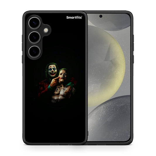 Θήκη Samsung Galaxy S24 Plus Clown Hero από τη Smartfits με σχέδιο στο πίσω μέρος και μαύρο περίβλημα | Samsung Galaxy S24 Plus Clown Hero case with colorful back and black bezels