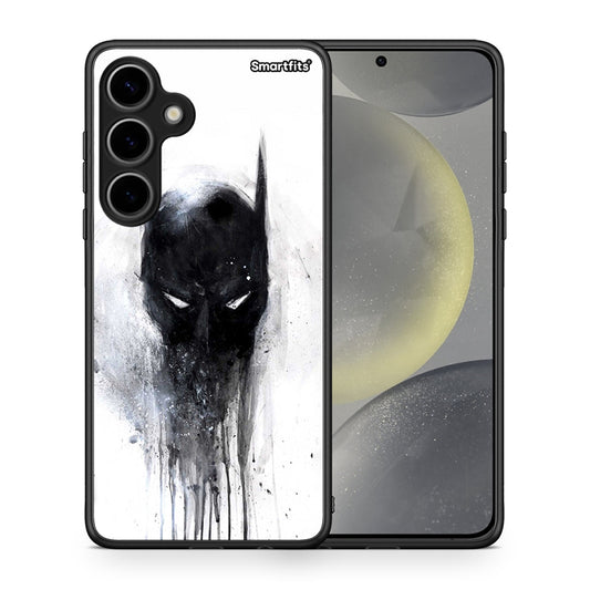 Θήκη Samsung Galaxy S24 Plus Paint Bat Hero από τη Smartfits με σχέδιο στο πίσω μέρος και μαύρο περίβλημα | Samsung Galaxy S24 Plus Paint Bat Hero case with colorful back and black bezels
