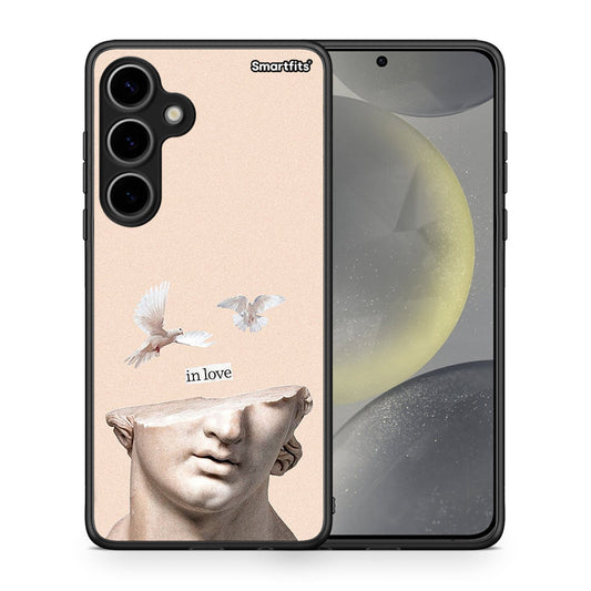 Θήκη Samsung Galaxy S24 Plus In Love από τη Smartfits με σχέδιο στο πίσω μέρος και μαύρο περίβλημα | Samsung Galaxy S24 Plus In Love case with colorful back and black bezels