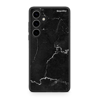 Samsung Galaxy S24 Plus Marble Black θήκη από τη Smartfits με σχέδιο στο πίσω μέρος και μαύρο περίβλημα | Smartphone case with colorful back and black bezels by Smartfits