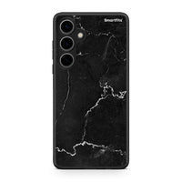 Thumbnail for Samsung Galaxy S24 Plus Marble Black θήκη από τη Smartfits με σχέδιο στο πίσω μέρος και μαύρο περίβλημα | Smartphone case with colorful back and black bezels by Smartfits