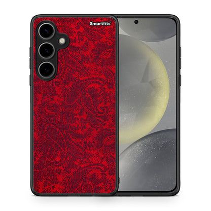 Θήκη Samsung Galaxy S24 Plus Paisley Cashmere από τη Smartfits με σχέδιο στο πίσω μέρος και μαύρο περίβλημα | Samsung Galaxy S24 Plus Paisley Cashmere case with colorful back and black bezels
