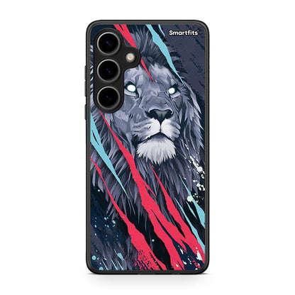 4 - Samsung Galaxy S24 Plus Lion Designer PopArt case, cover, bumper