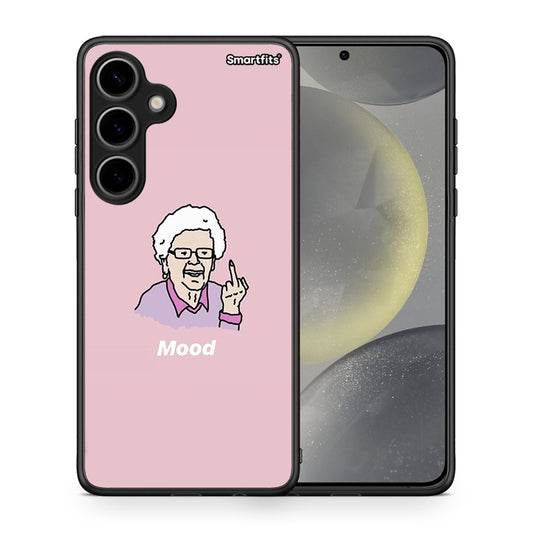 Θήκη Samsung Galaxy S24 Plus Mood PopArt από τη Smartfits με σχέδιο στο πίσω μέρος και μαύρο περίβλημα | Samsung Galaxy S24 Plus Mood PopArt case with colorful back and black bezels