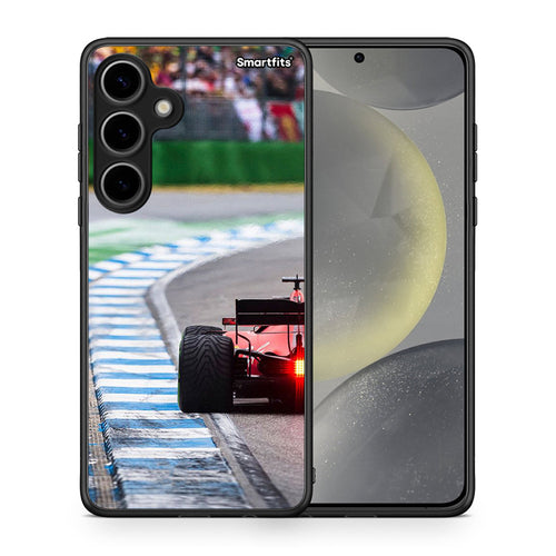 Θήκη Samsung Galaxy S24 Plus Racing Vibes από τη Smartfits με σχέδιο στο πίσω μέρος και μαύρο περίβλημα | Samsung Galaxy S24 Plus Racing Vibes case with colorful back and black bezels
