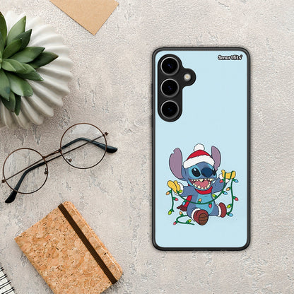 Santa Stich - Samsung Galaxy S24 Plus θήκη