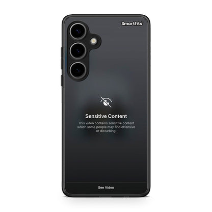 Samsung Galaxy S24 Plus Sensitive Content θήκη από τη Smartfits με σχέδιο στο πίσω μέρος και μαύρο περίβλημα | Smartphone case with colorful back and black bezels by Smartfits