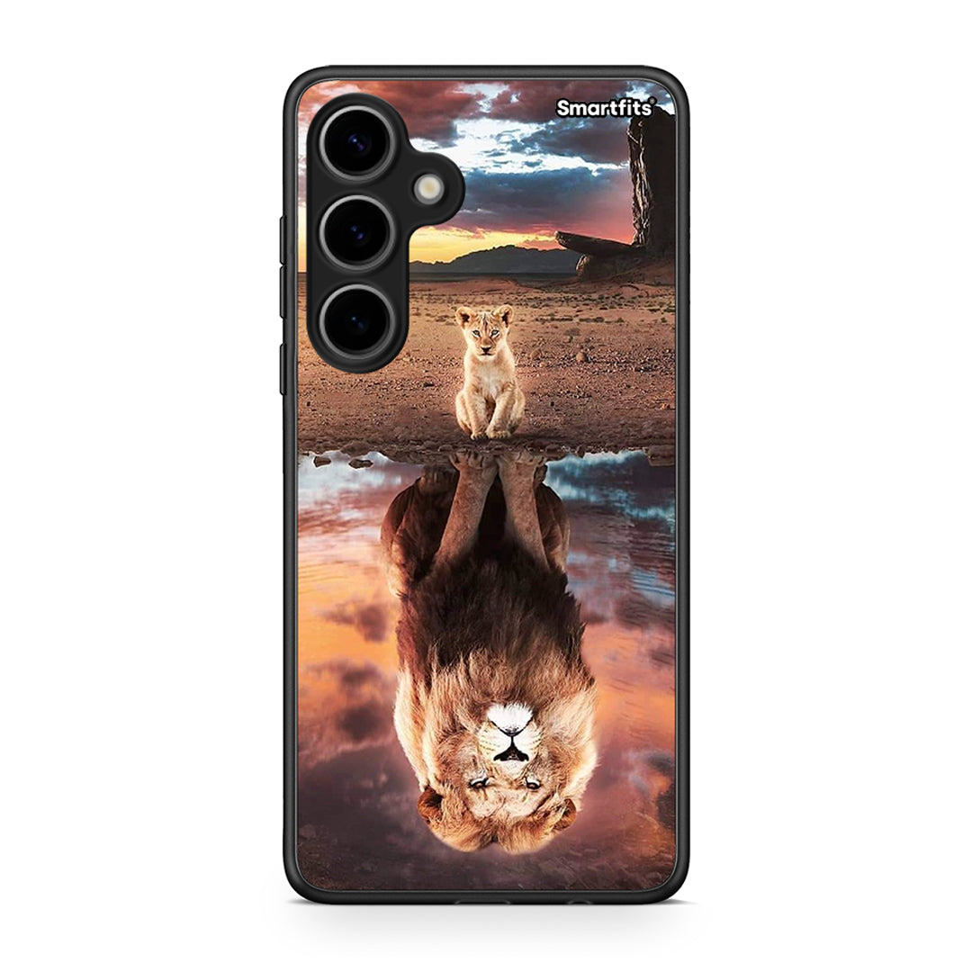 Samsung Galaxy S24 Plus Sunset Dreams Θήκη Αγίου Βαλεντίνου από τη Smartfits με σχέδιο στο πίσω μέρος και μαύρο περίβλημα | Smartphone case with colorful back and black bezels by Smartfits