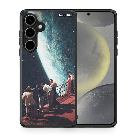 Θήκη Samsung Galaxy S24 Plus Surreal View από τη Smartfits με σχέδιο στο πίσω μέρος και μαύρο περίβλημα | Samsung Galaxy S24 Plus Surreal View case with colorful back and black bezels