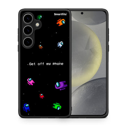 Θήκη Samsung Galaxy S24 Plus AFK Text από τη Smartfits με σχέδιο στο πίσω μέρος και μαύρο περίβλημα | Samsung Galaxy S24 Plus AFK Text case with colorful back and black bezels