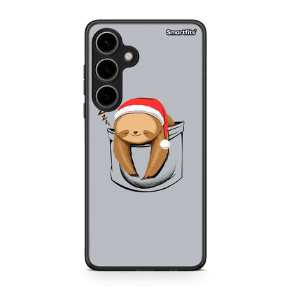 Samsung Galaxy S24 Plus Xmas Zzzz θήκη από τη Smartfits με σχέδιο στο πίσω μέρος και μαύρο περίβλημα | Smartphone case with colorful back and black bezels by Smartfits