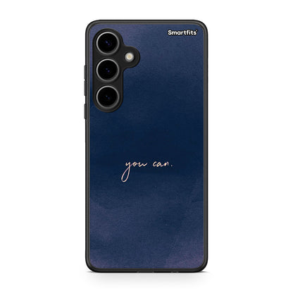 Samsung Galaxy S24 Plus You Can θήκη από τη Smartfits με σχέδιο στο πίσω μέρος και μαύρο περίβλημα | Smartphone case with colorful back and black bezels by Smartfits
