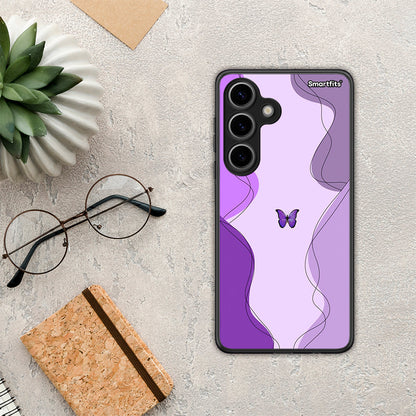Purple Mariposa - Samsung Galaxy S24 θήκη
