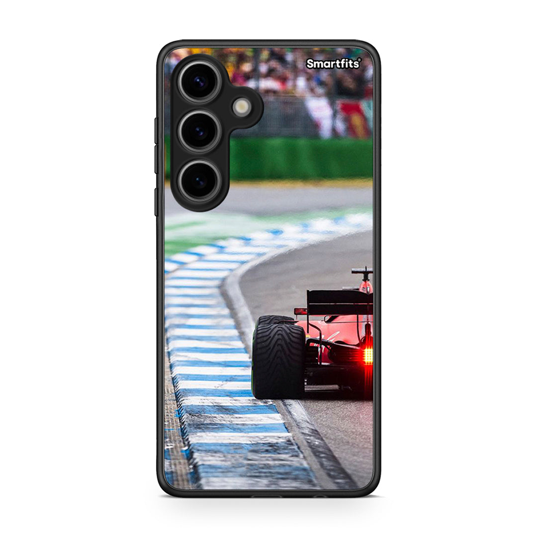 Samsung Galaxy S24 Racing Vibes θήκη από τη Smartfits με σχέδιο στο πίσω μέρος και μαύρο περίβλημα | Smartphone case with colorful back and black bezels by Smartfits