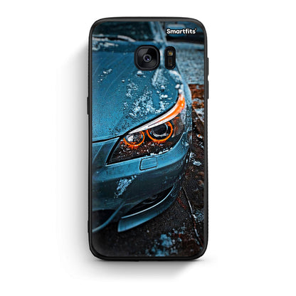 samsung s7 Bmw E60 Θήκη από τη Smartfits με σχέδιο στο πίσω μέρος και μαύρο περίβλημα | Smartphone case with colorful back and black bezels by Smartfits