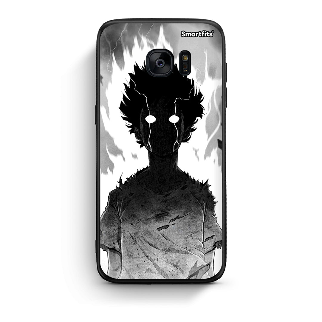 samsung s7 edge Anime Boy Θήκη από τη Smartfits με σχέδιο στο πίσω μέρος και μαύρο περίβλημα | Smartphone case with colorful back and black bezels by Smartfits