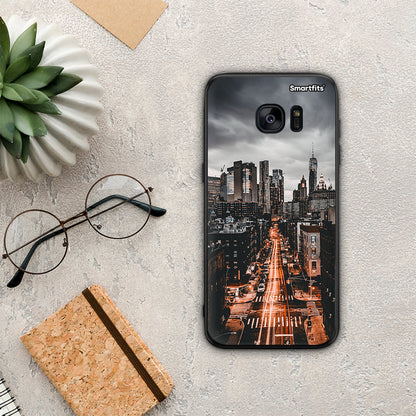 City Lights - Samsung Galaxy S7 θήκη