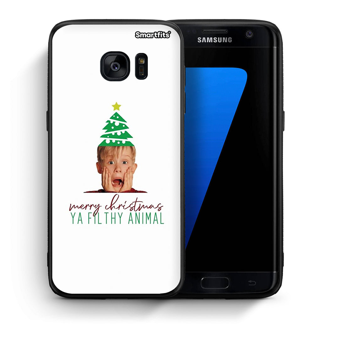 Θήκη Samsung S7 Edge Filthy Animal από τη Smartfits με σχέδιο στο πίσω μέρος και μαύρο περίβλημα | Samsung S7 Edge Filthy Animal case with colorful back and black bezels