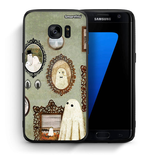 Θήκη Samsung S7 Edge Halloween Ghost Season από τη Smartfits με σχέδιο στο πίσω μέρος και μαύρο περίβλημα | Samsung S7 Edge Halloween Ghost Season case with colorful back and black bezels