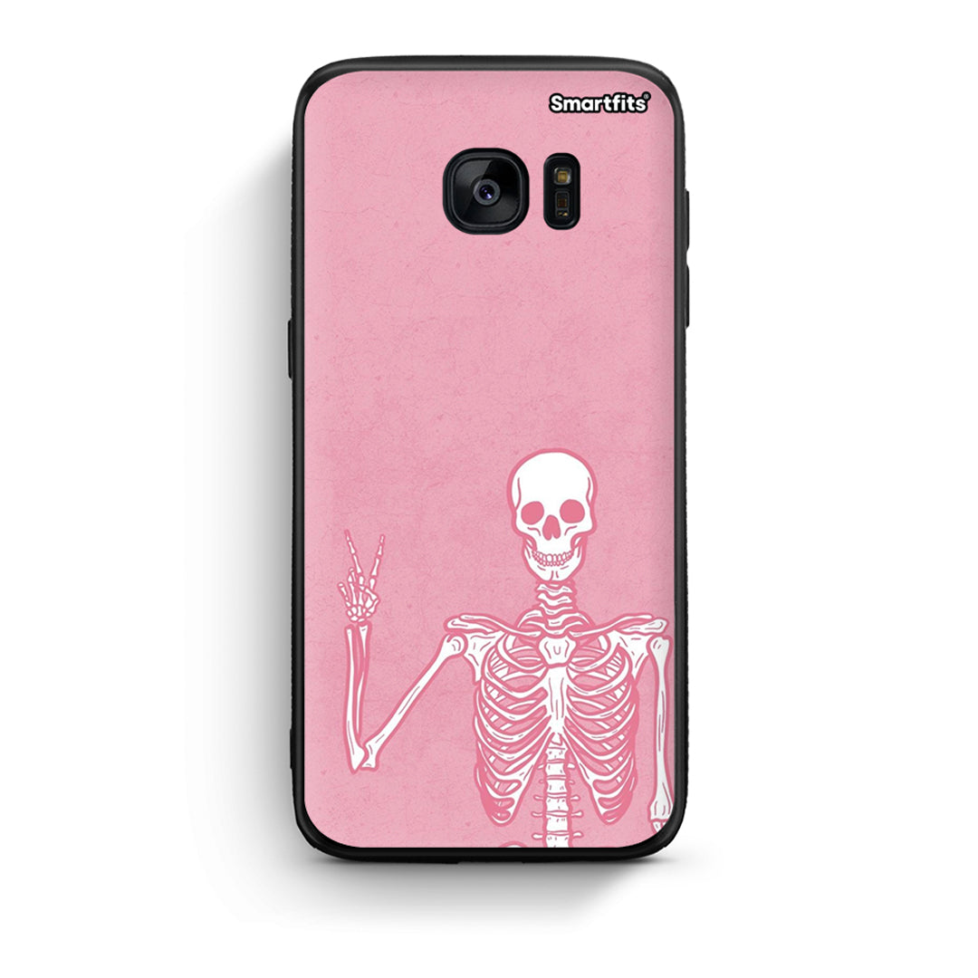 samsung s7 edge Halloween Motivation Θήκη από τη Smartfits με σχέδιο στο πίσω μέρος και μαύρο περίβλημα | Smartphone case with colorful back and black bezels by Smartfits