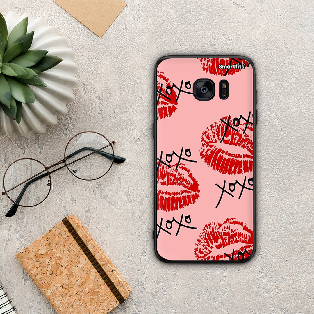 XOXO Lips - Samsung Galaxy S7 Edge θήκη