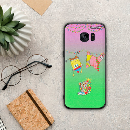 Xmas Lights - Samsung Galaxy S7 θήκη