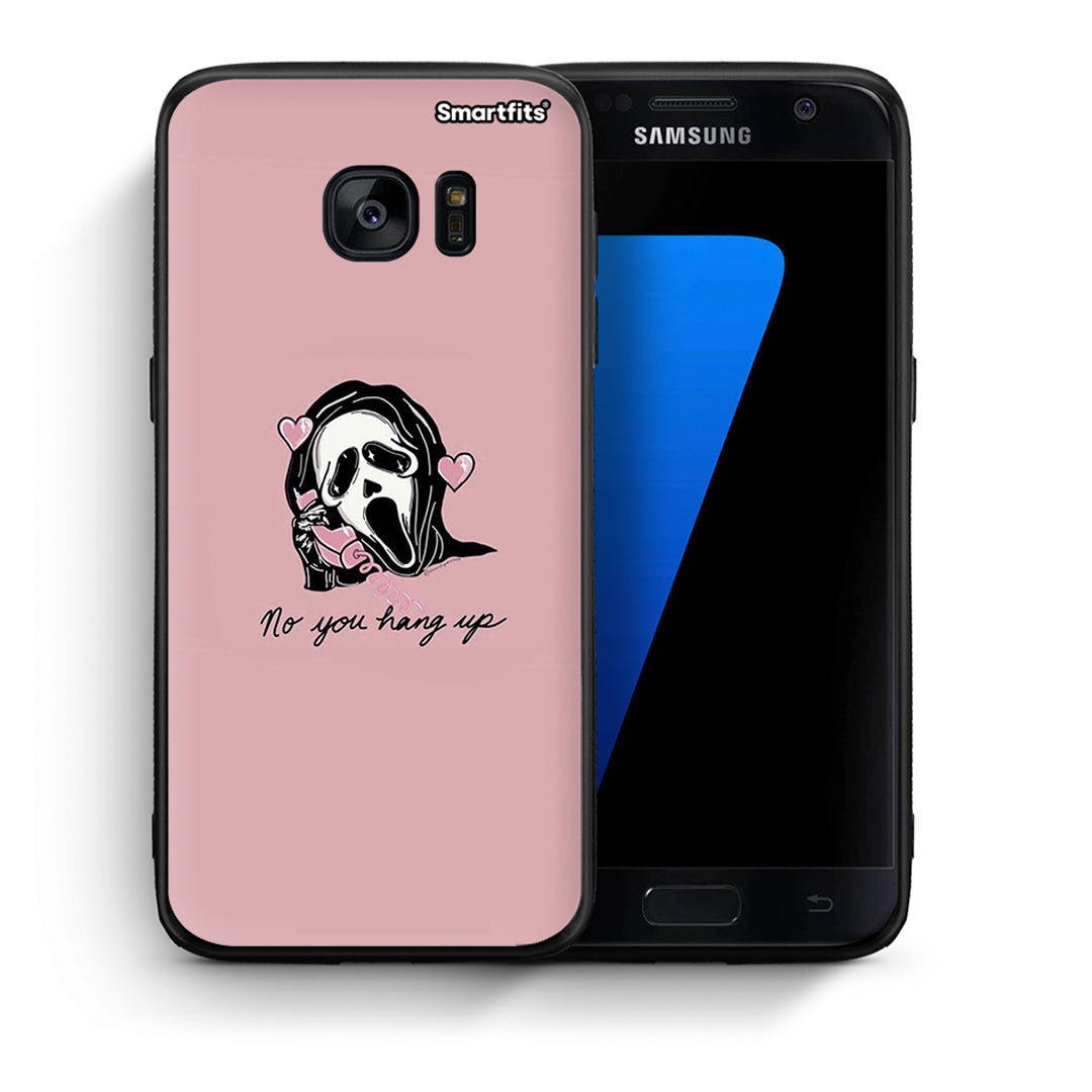 Θήκη Samsung S7 Halloween Hang Up από τη Smartfits με σχέδιο στο πίσω μέρος και μαύρο περίβλημα | Samsung S7 Halloween Hang Up case with colorful back and black bezels