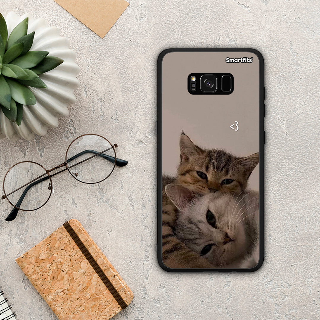 Cats In Love - Samsung Galaxy S8+ θήκη