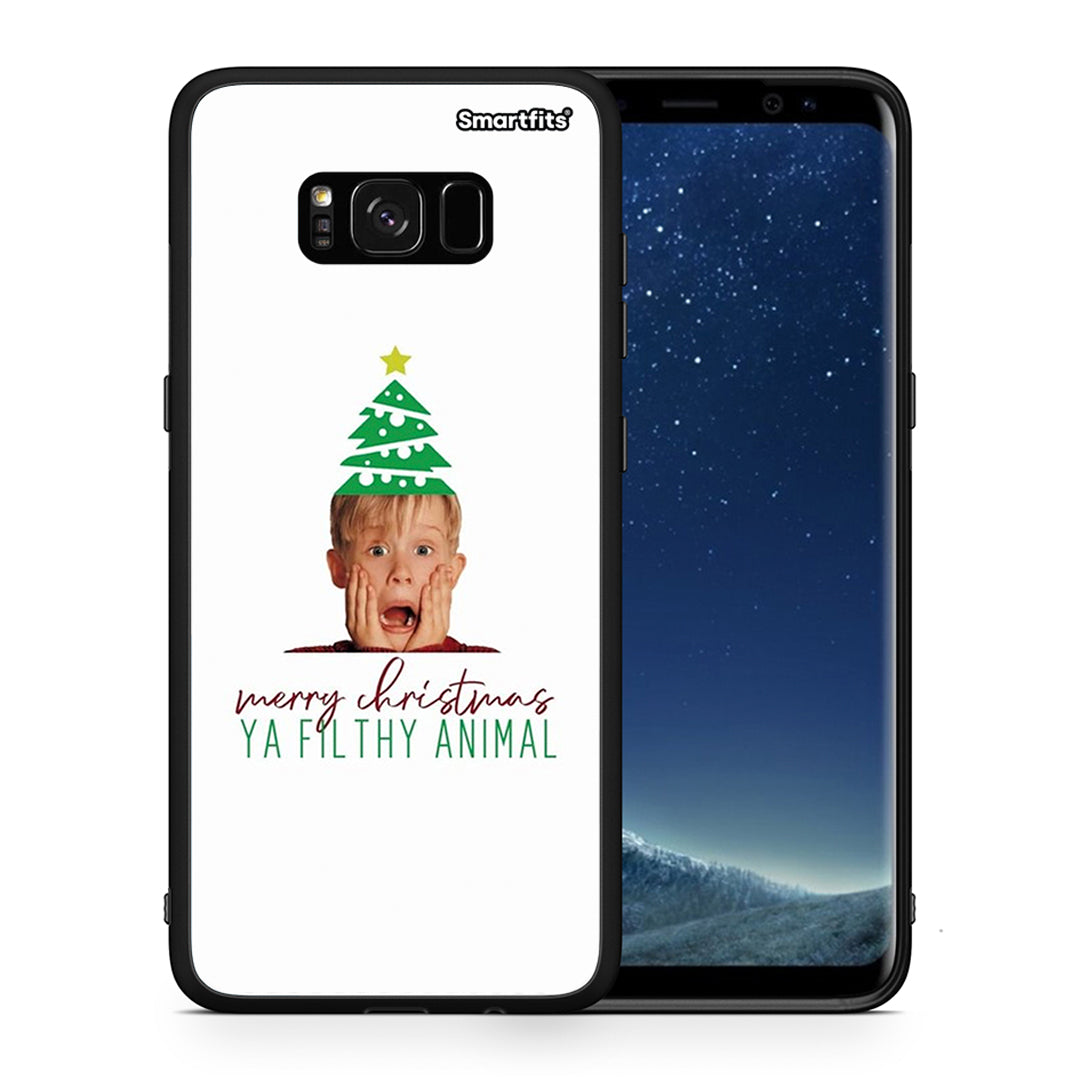 Θήκη Samsung S8+ Filthy Animal από τη Smartfits με σχέδιο στο πίσω μέρος και μαύρο περίβλημα | Samsung S8+ Filthy Animal case with colorful back and black bezels